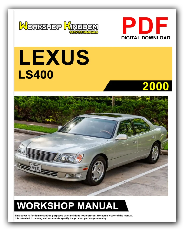 LEXUS LS400 RM717U (2000) Workshop Repair Service Manual – English – PDF Download