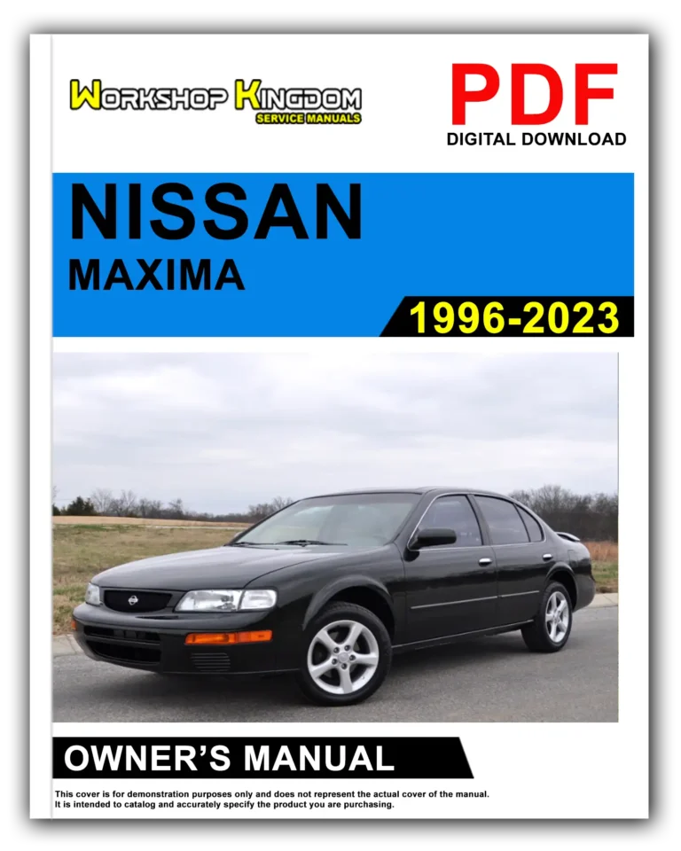 NISSAN MAXIMA (1996-2023) Owner’s Manual – English – PDF Download
