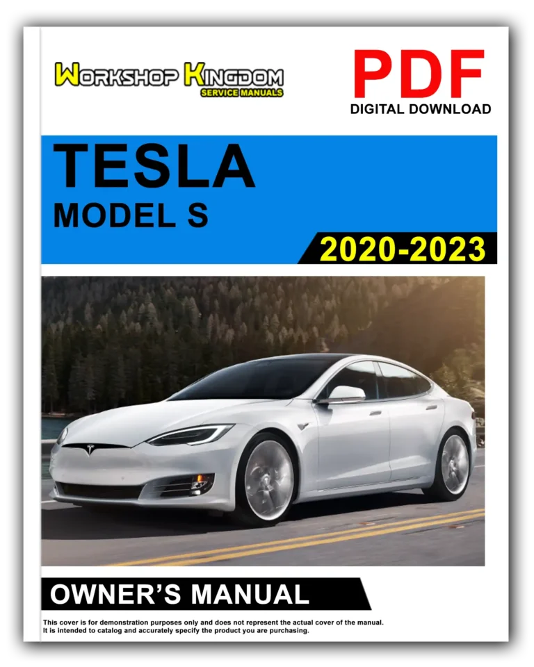 TESLA MODEL S (2020-2023) Owner’s Manual – English – PDF Download