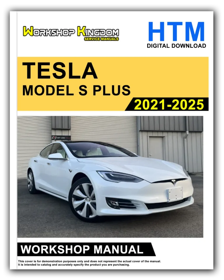 TESLA MODEL S PLUS (2021-2025) Workshop Repair Service Manual – English – HTM Download