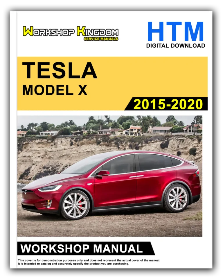 TESLA MODEL X (2015-2020) Workshop Repair Service Manual – English – HTM Download