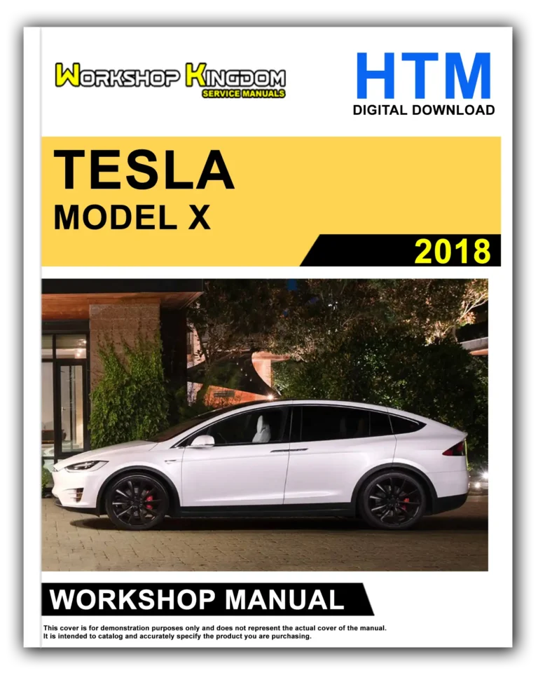TESLA MODEL X (2018) Workshop Repair Service Manual – English – HTM Download