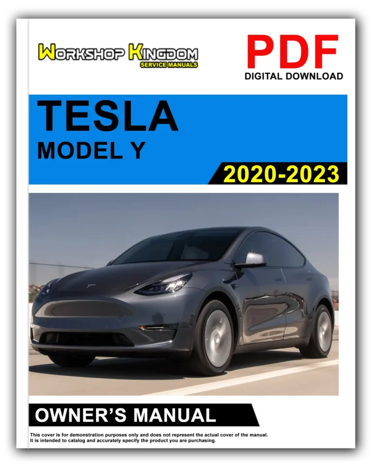 TESLA MODEL Y (2020-2023) Owner’s Manual – English – PDF Download