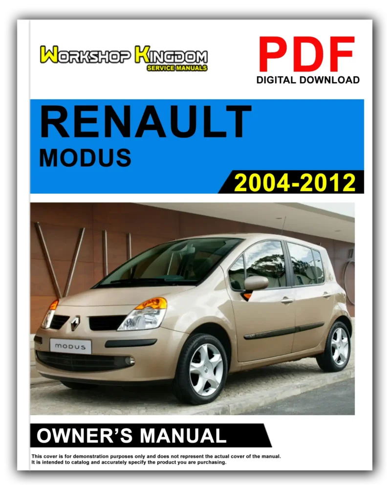 RENAULT MODUS Owner's Manual