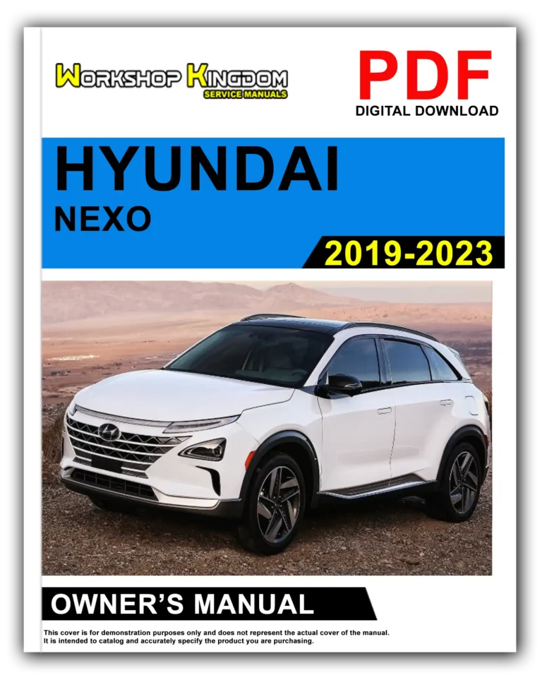 HYUNDAI NEXO (2019-2023) Owner’s Manual – English – PDF Download