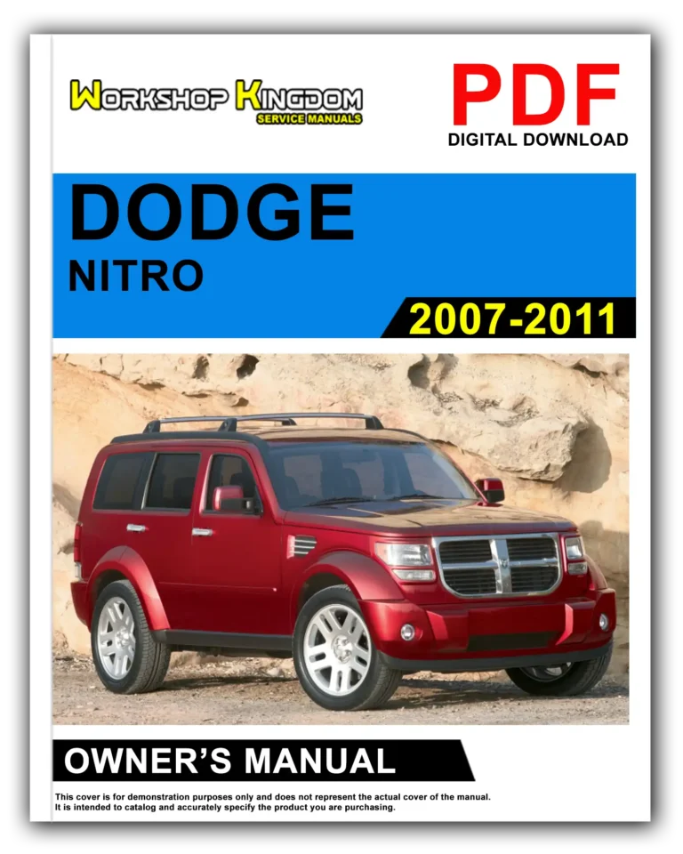 DODGE NITRO (2007-2011) Owner’s Manual – English – PDF Download