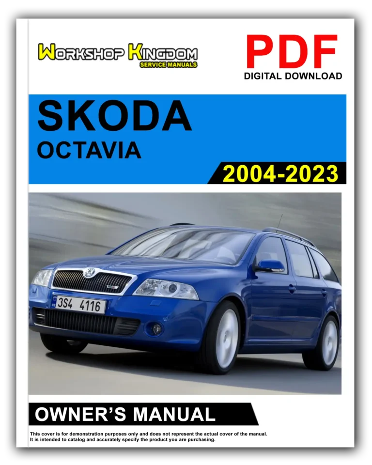 SKODA OCTAVIA (2004-2023) Owner’s Manual – English – PDF Download