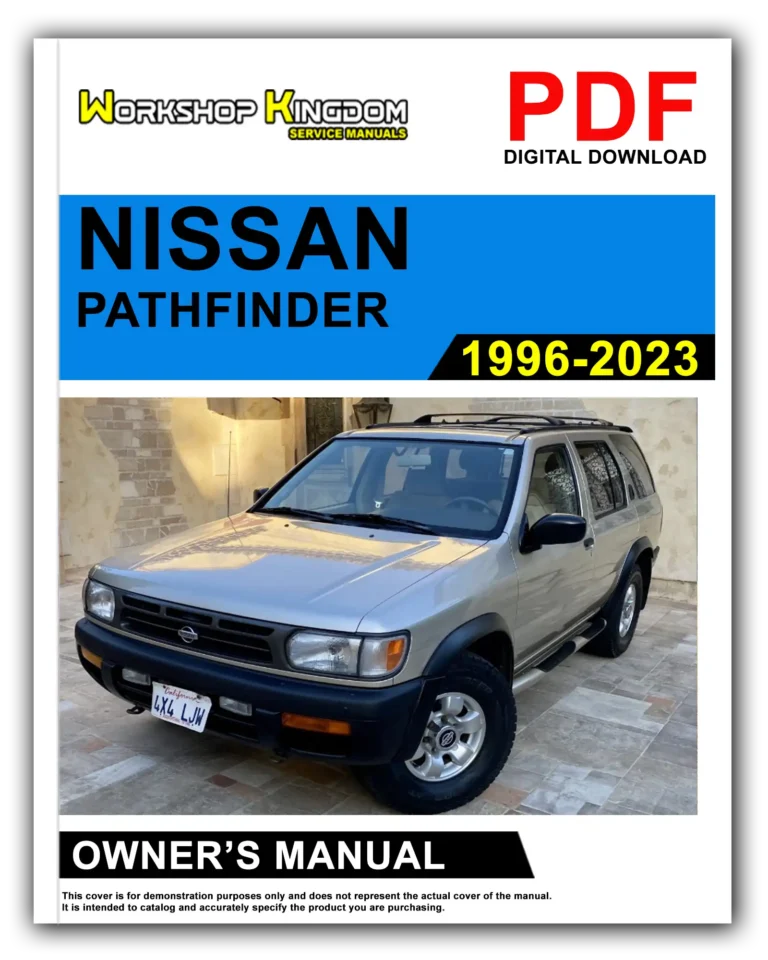 NISSAN PATHFINDER (1996-2023) Owner’s Manual – English – PDF Download