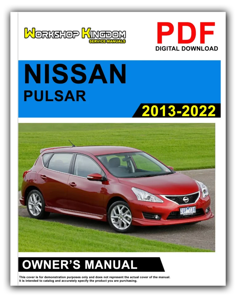 NISSAN PULSAR (2013-2022) Owner’s Manual – English – PDF Download