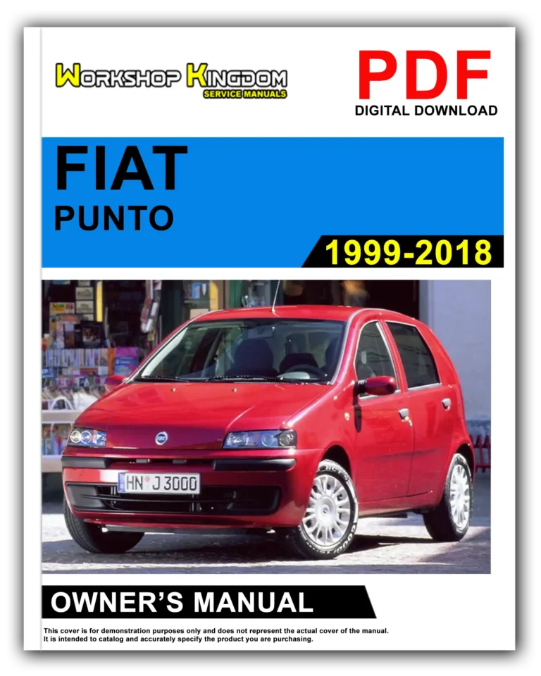 FIAT PUNTO (1999-2018) Owner’s Manual – English – PDF Download