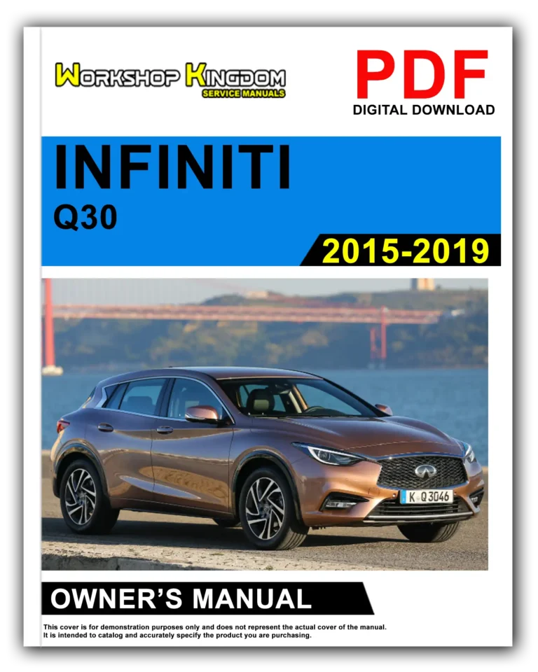 INFINITI Q30 (2015-2019) Owner’s Manual – English – PDF Download