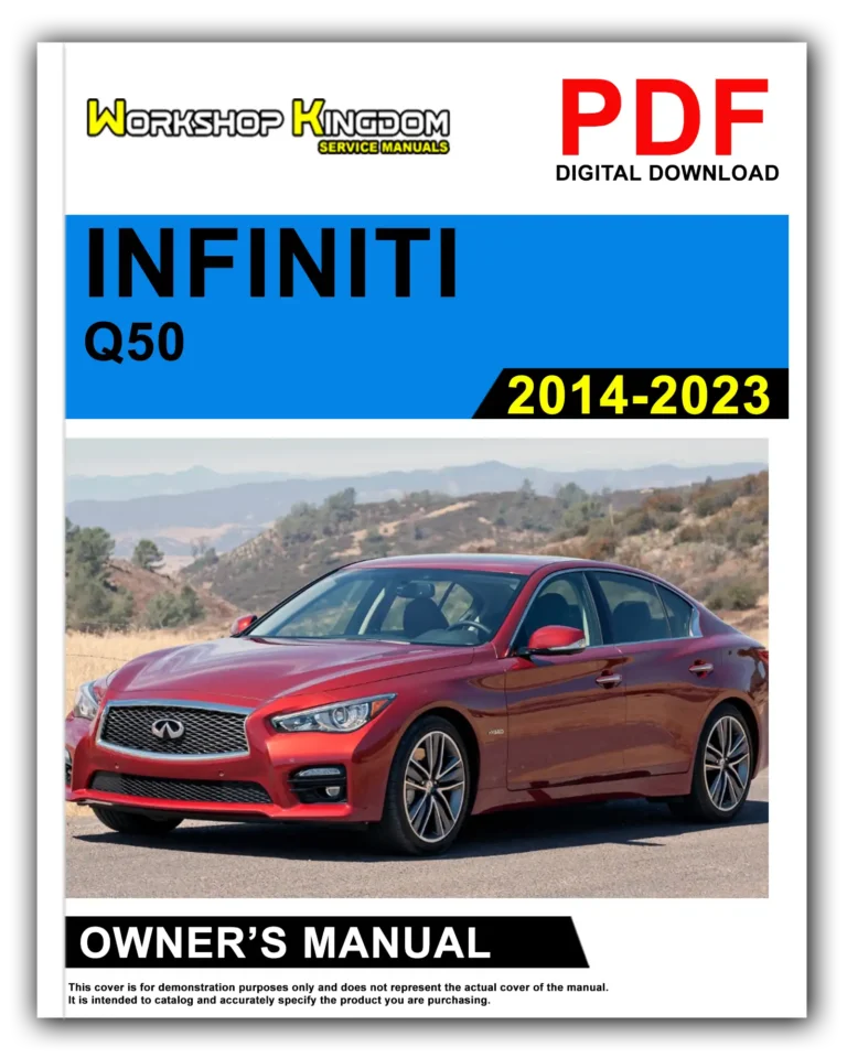 INFINITI Q50 (2014-2023) Owner’s Manual – English – PDF Download