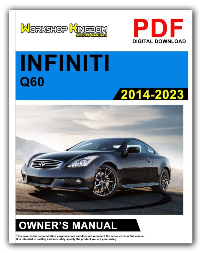 INFINITI Q60 (2014-2023) Owner’s Manual – English – PDF Download