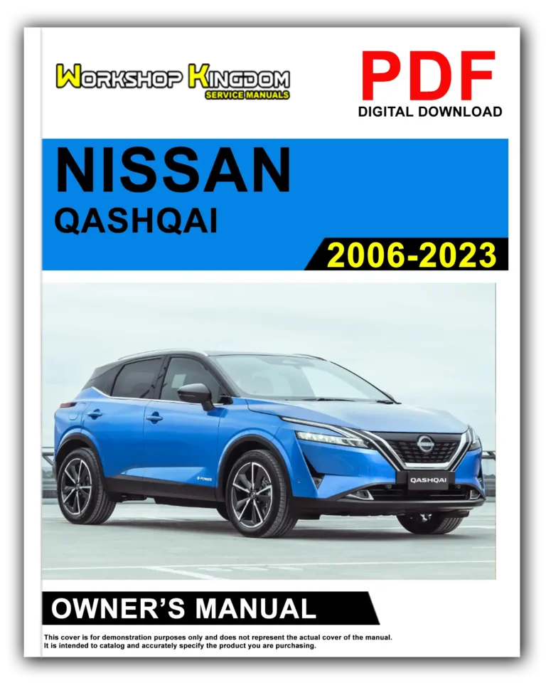 NISSAN QASHQAI (2006-2023) Owner’s Manual – English – PDF Download