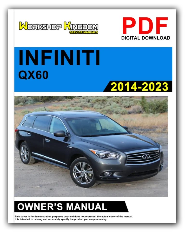 INFINITI QX60 (2014-2023) Owner’s Manual – English – PDF Download
