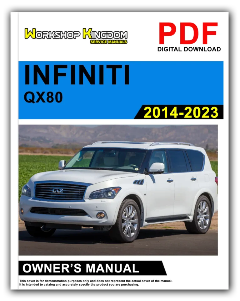 INFINITI QX80 (2014-2023) Owner’s Manual – English – PDF Download