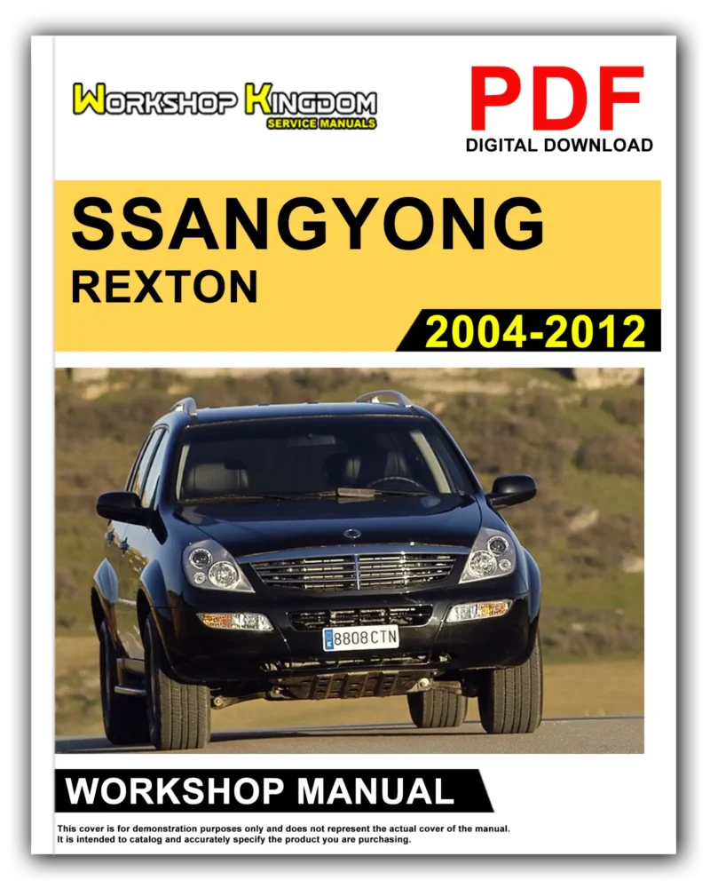 SSANGYONG REXTON Workshop Manual