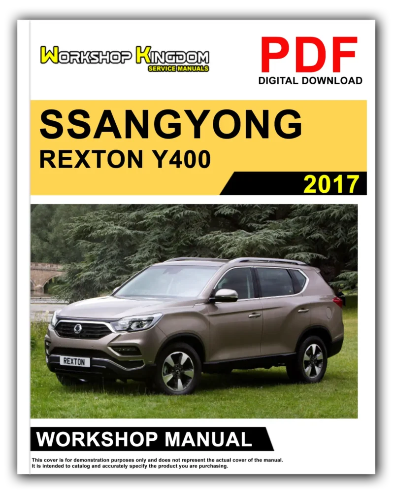 SSANGYONG REXTON Workshop Manual