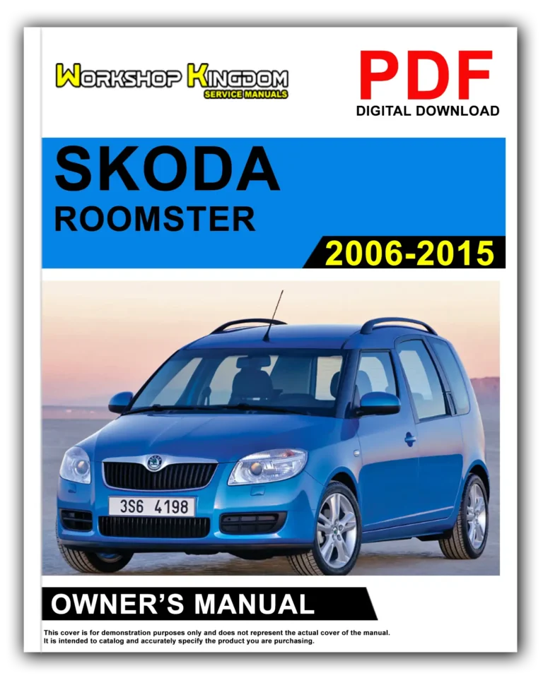 SKODA ROOMSTER (2006-2015) Owner’s Manual – English – PDF Download