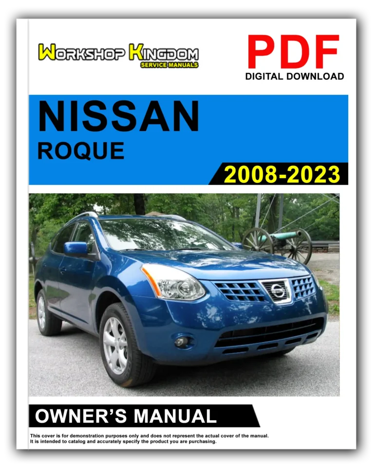 NISSAN ROQUE (2008-2023) Owner’s Manual – English – PDF Download