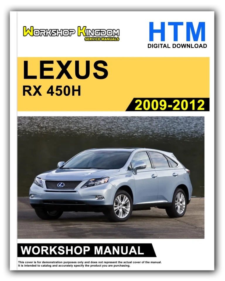 LEXUS RX 450H (2009-2012) Workshop Repair Service Manual – English – HTM Download