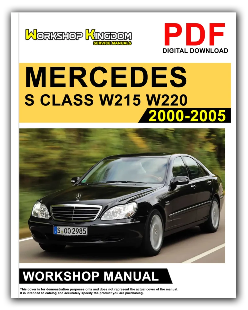 MERCEDES S W220 Workshop Manual