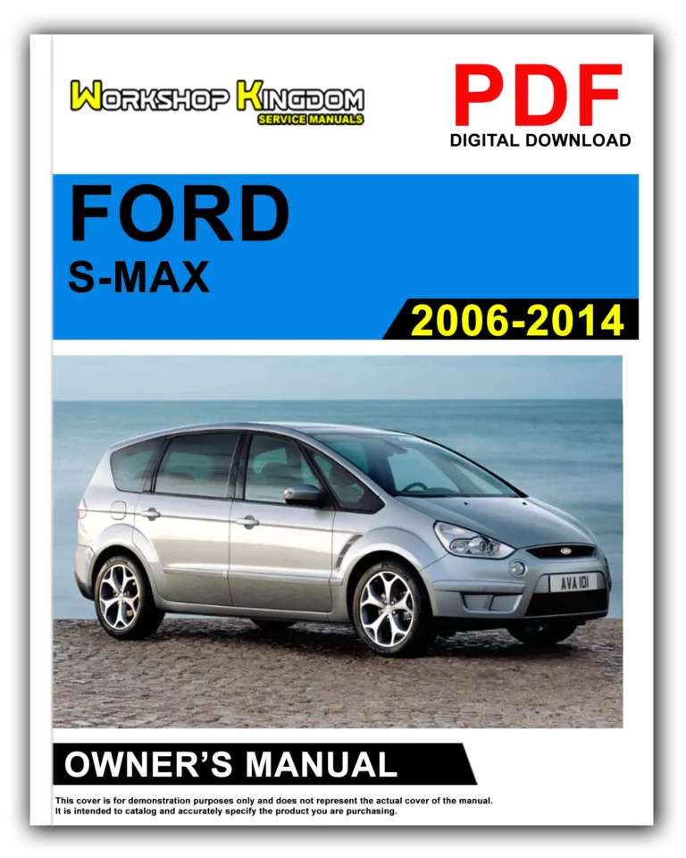 FORD S-MAX (2006-2014) Owner’s Manual – English – PDF Download