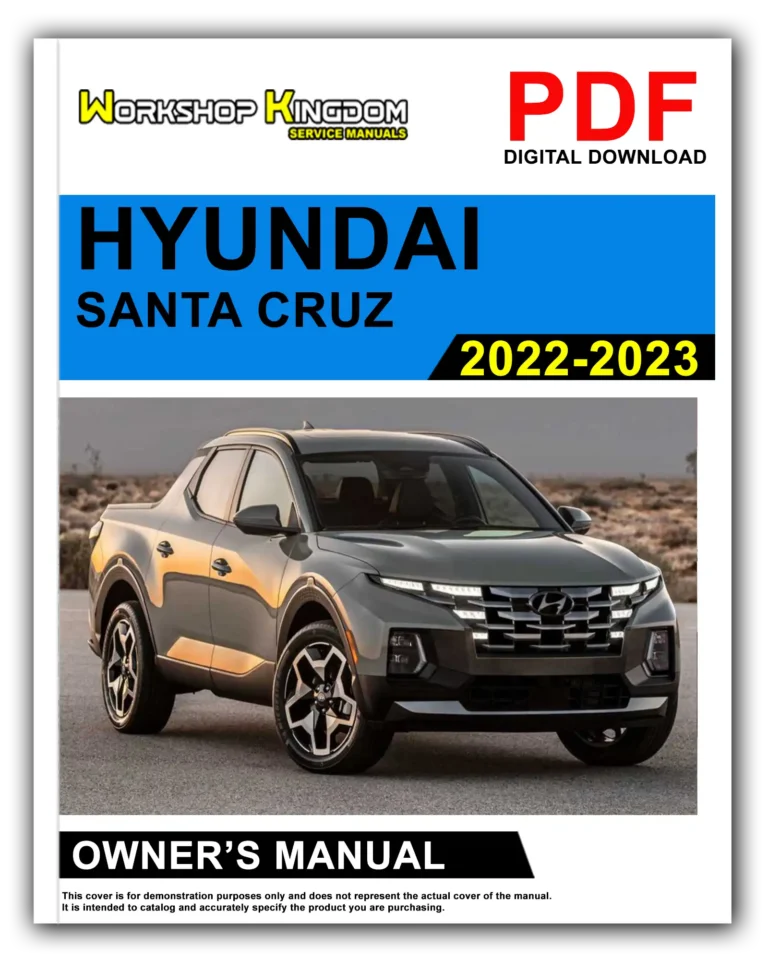 HYUNDAI SANTA CRUZ (2022-2023) Owner’s Manual – English – PDF Download