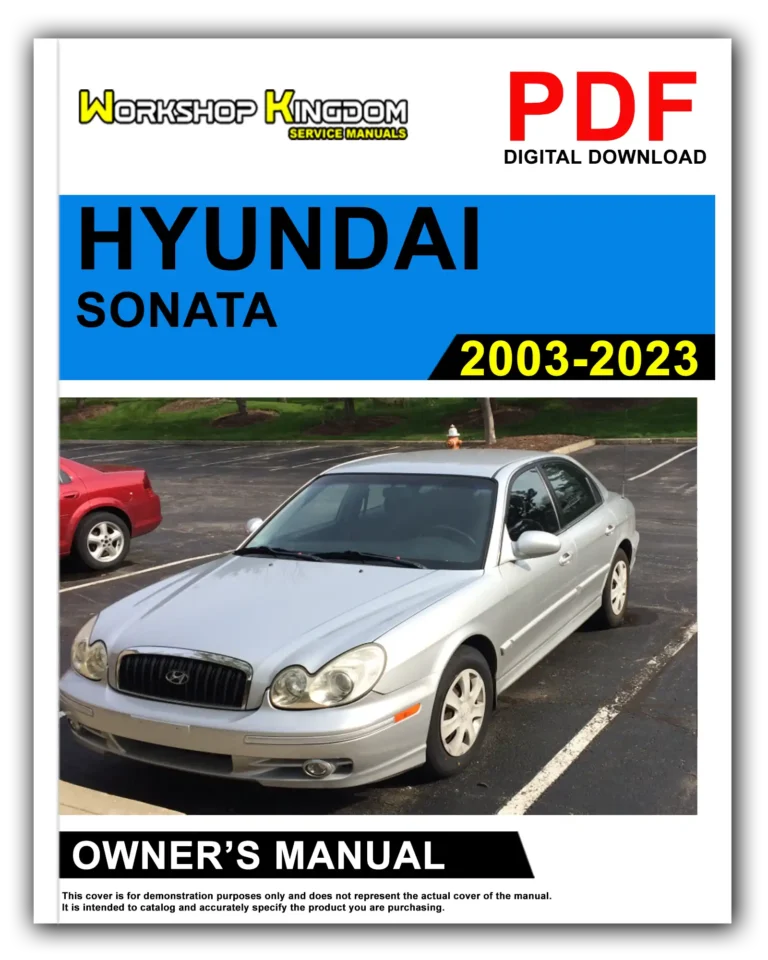 HYUNDAI SONATA (2003-2023) Owner’s Manual – English – PDF Download