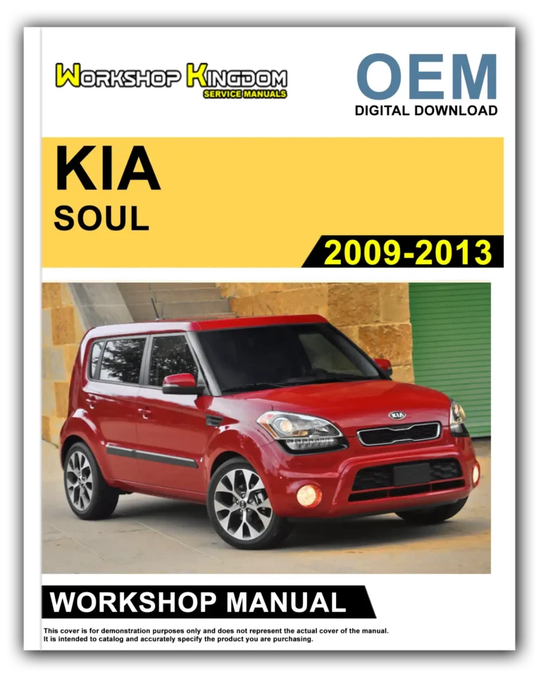 KIA SOUL (2009-2013) Workshop Repair Service Manual – English – OEM Download