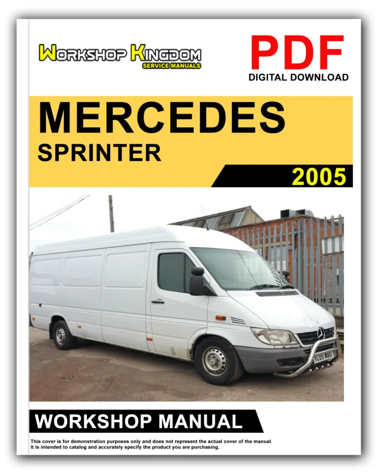 MERCEDES SPRINTER (2005) Workshop Repair Service Manual – English – PDF Download