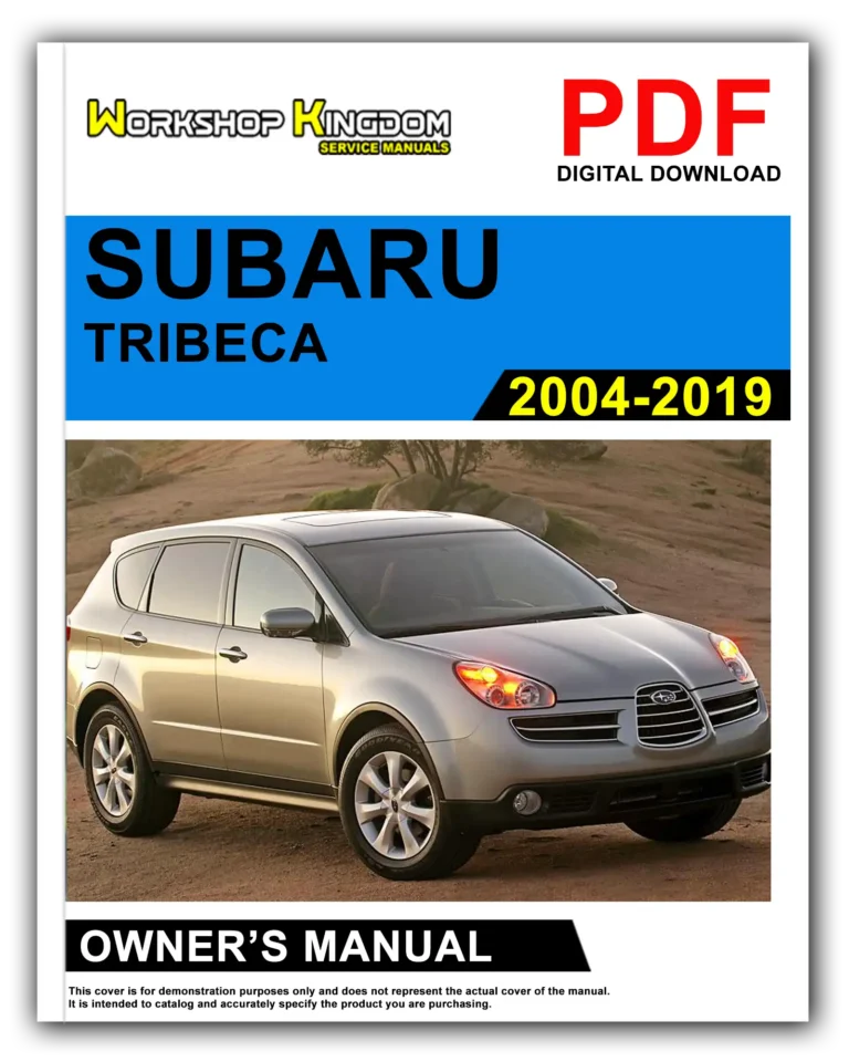SUBARU TRIBECA (2006-2014) Owner’s Manual – English – PDF Download