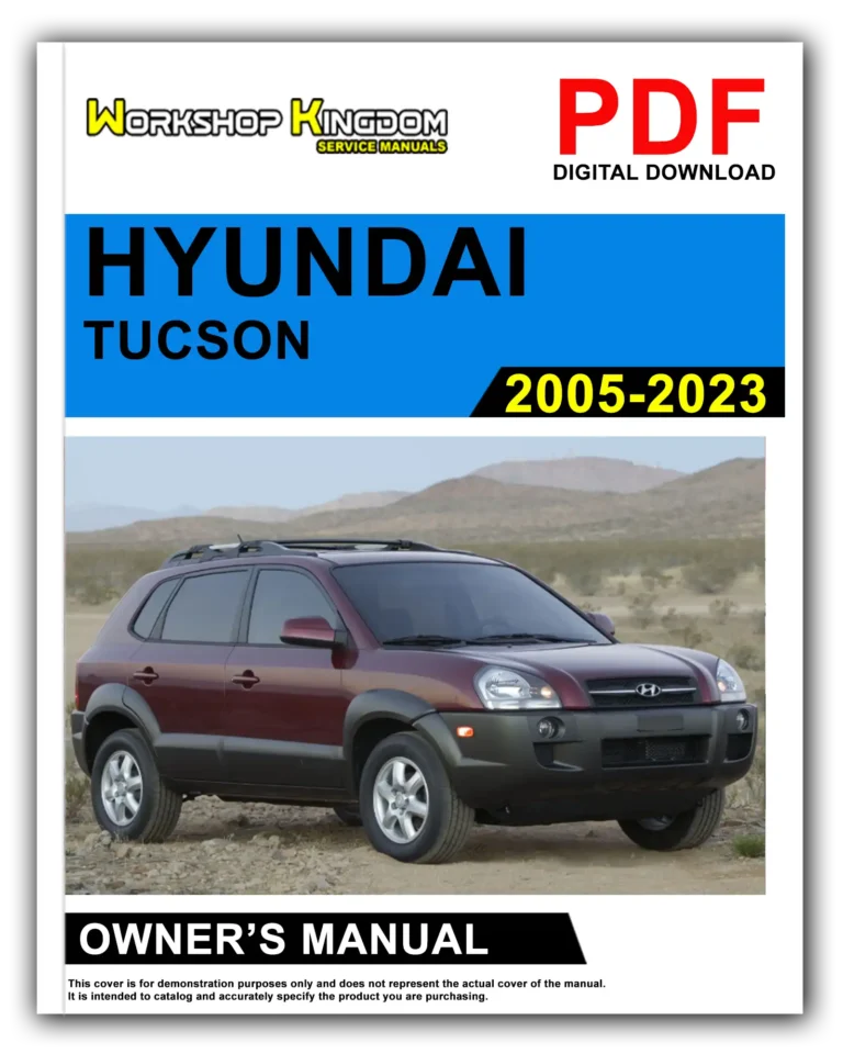 HYUNDAI TUCSON (2005-2023) Owner’s Manual – English – PDF Download