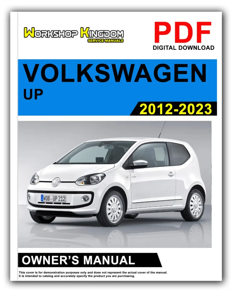 VOLKSWAGEN UP (2012-2023) Owner’s Manual – English – PDF Download