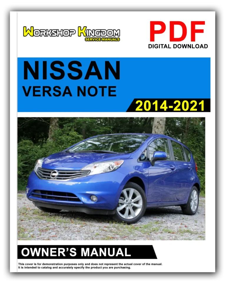 NISSAN VERSA NOTE (2014-2021) Owner’s Manual – English – PDF Download