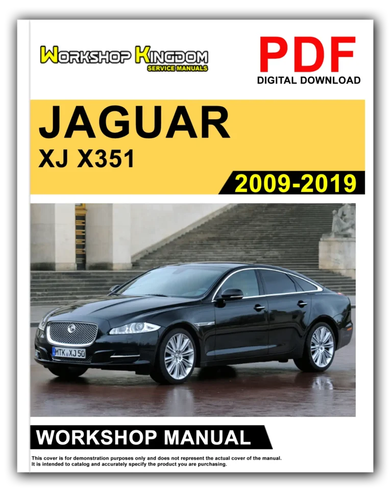 JAGUAR XJ X351 (2009-2019) Workshop Repair Service Manual – English – PDF Download