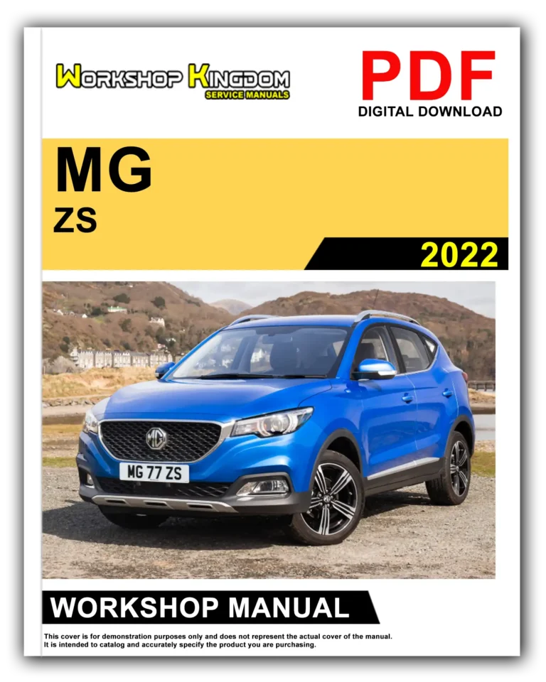 MG ZS (2022) Workshop Repair Service Manual – English – PDF Download