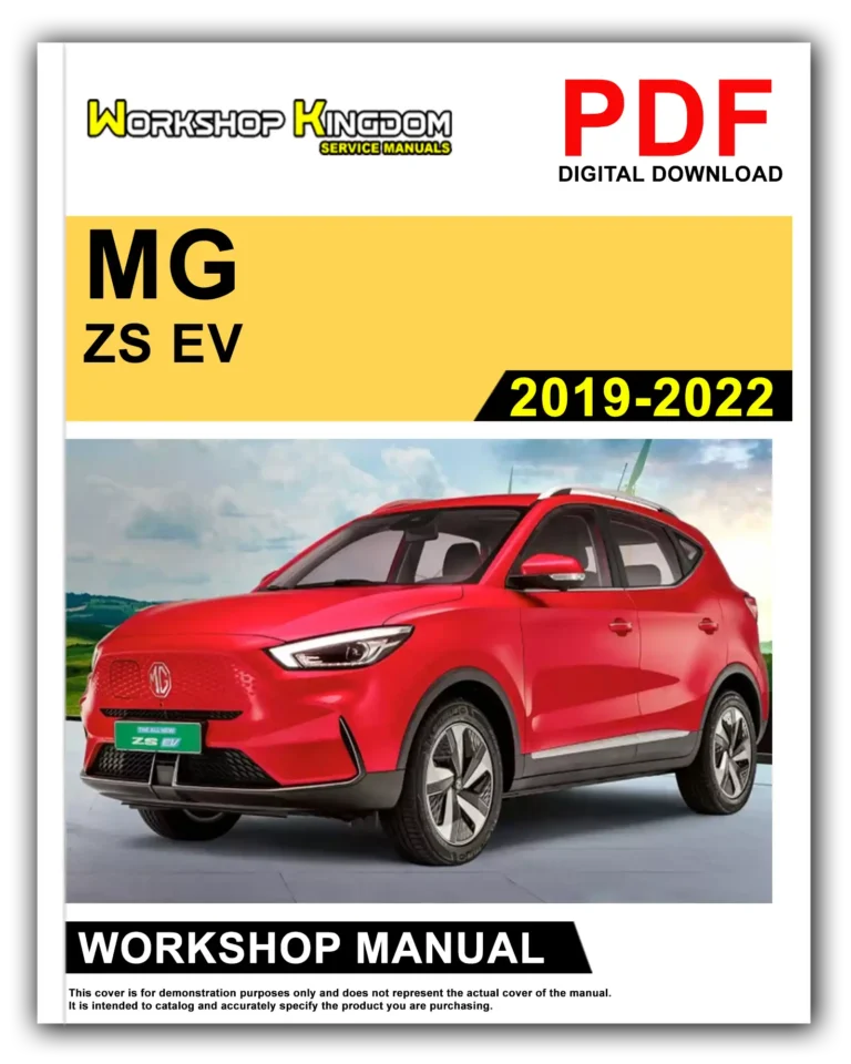 MG ZS EV (2019-2022) Workshop Repair Service Manual – English – PDF Download