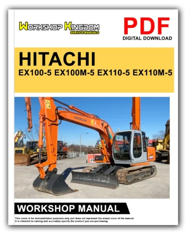 HITACHI EX100-5 EX100M-5 EX110-5 EX110M-5 Workshop Repair Service Manual – English – PDF Download