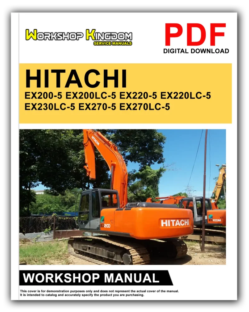 HITACHI EX200 EX220 EX230 Workshop Manual
