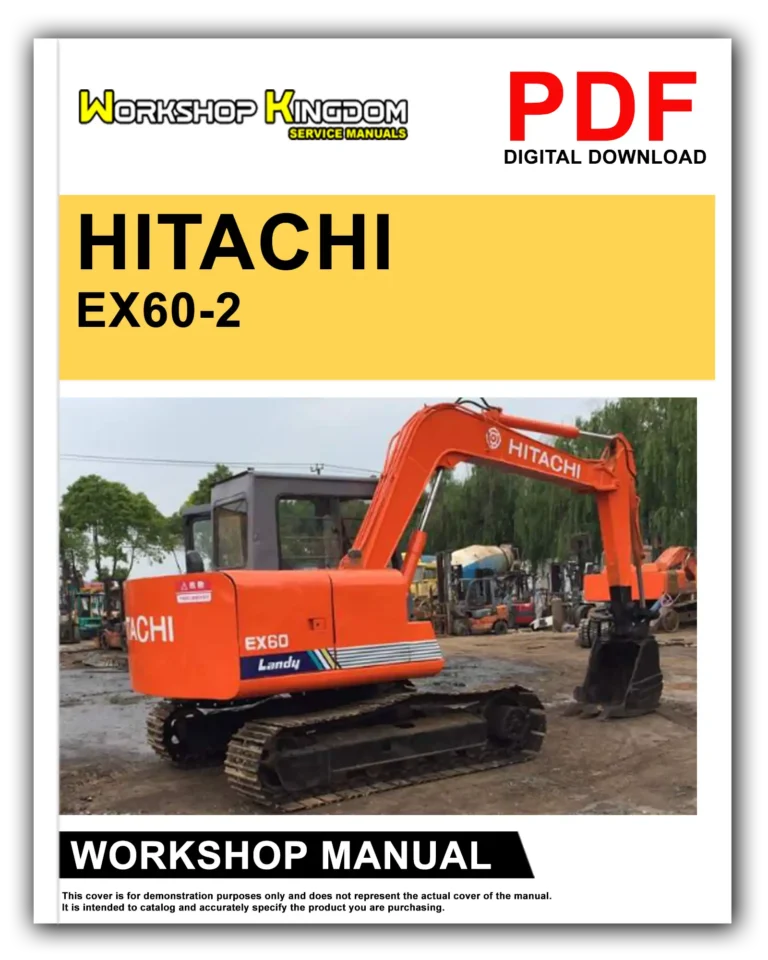 HITACHI EX60-2 Workshop Repair Service Manual – English – PDF Download