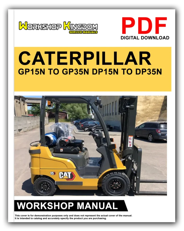 CATERPILLAR GP15N TO GP35N – DP15N TO DP35N Workshop Repair Service Manual – English – PDF Download
