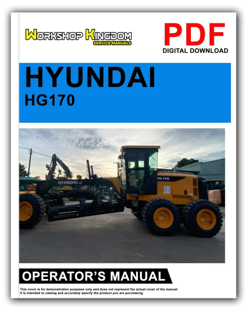 HYUNDAI HG170 Operator Manual