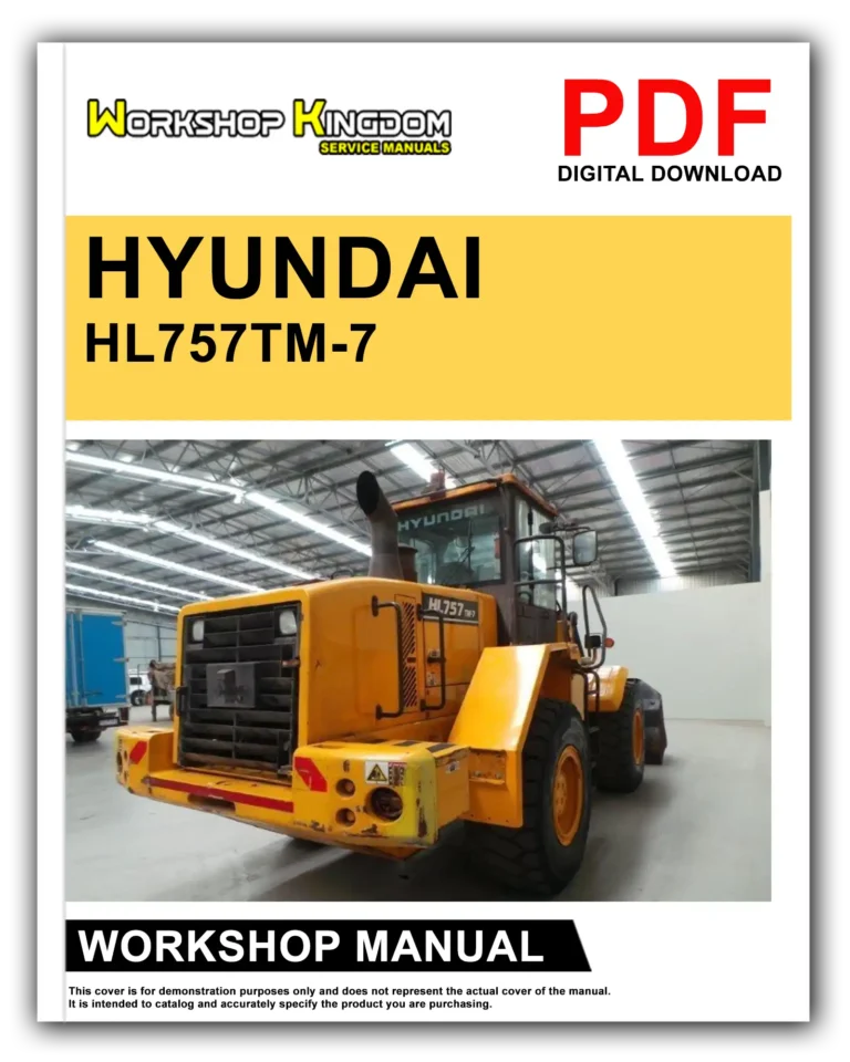 HYUNDAI HL757TM-7 Workshop Repair Service Manual – English – PDF Download