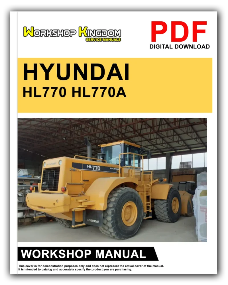 HYUNDAI HL770 Workshop Manual