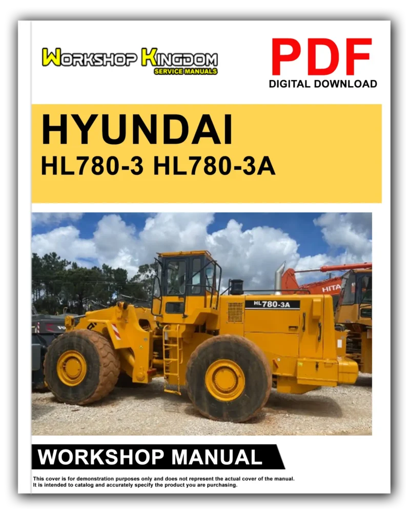 HYUNDAI HL780-3 Workshop Manual