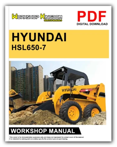 HYUNDAI HSL650-7 Workshop Repair Service Manual – English – PDF Download