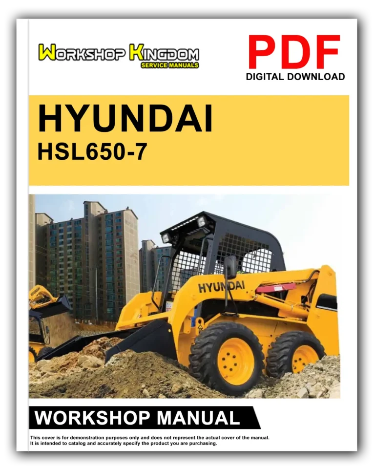 HYUNDAI HSL650-7A Workshop Repair Service Manual – English – PDF Download