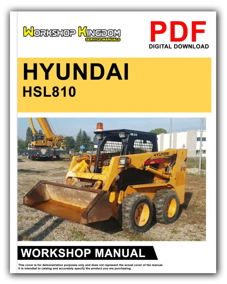 HYUNDAI HSL810 Workshop Repair Service Manual – English – PDF Download