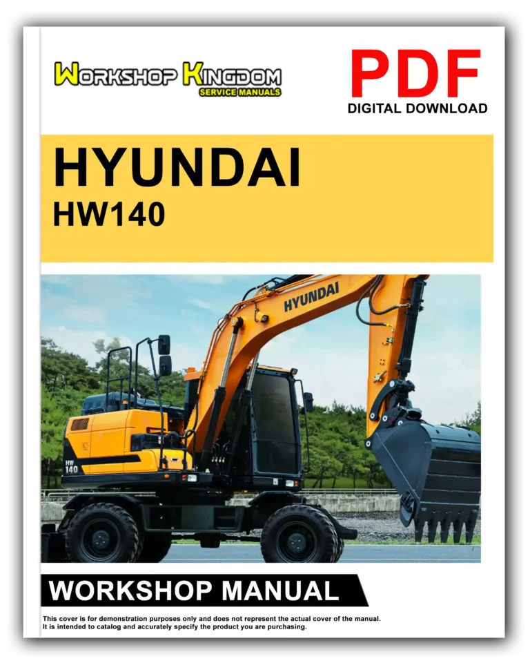 HYUNDAI HW140 Workshop Repair Service Manual – English – PDF Download